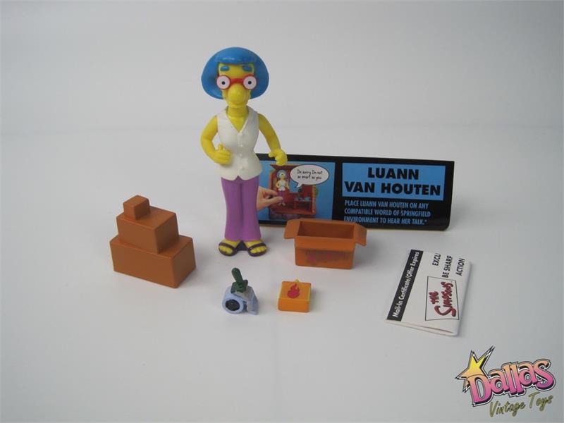 Playmates The Simpsons Loose Complete Luann Van Houten A