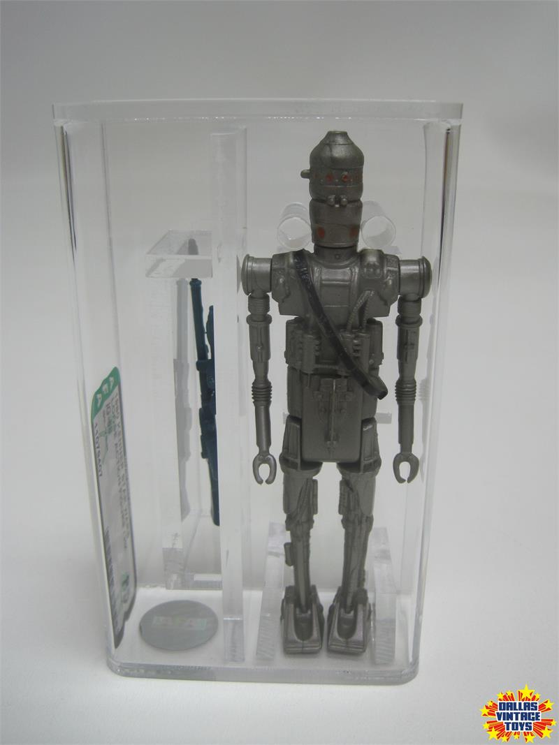 1980 Kenner Star Wars Loose Action Figure HK IG 88 Silver AFA 85