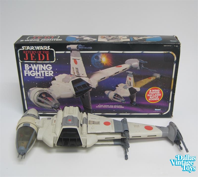 1983 Kenner Star Wars ROTJ B-Wing Fighter Vehicle W/ Box (1R)