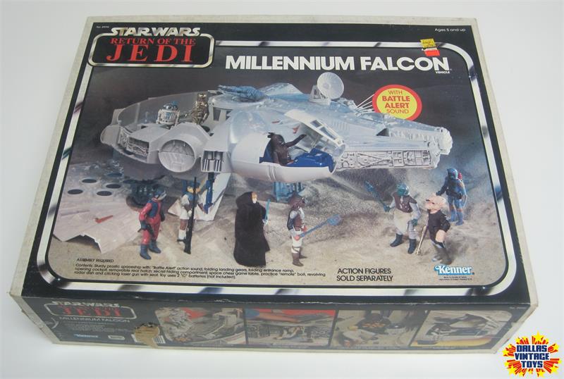 millennium falcon toy 1979 value