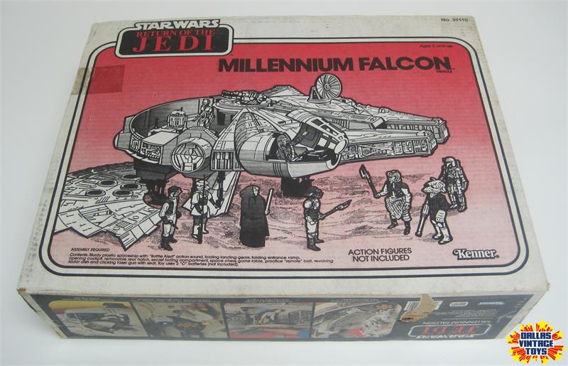 millennium falcon toy 1979 value