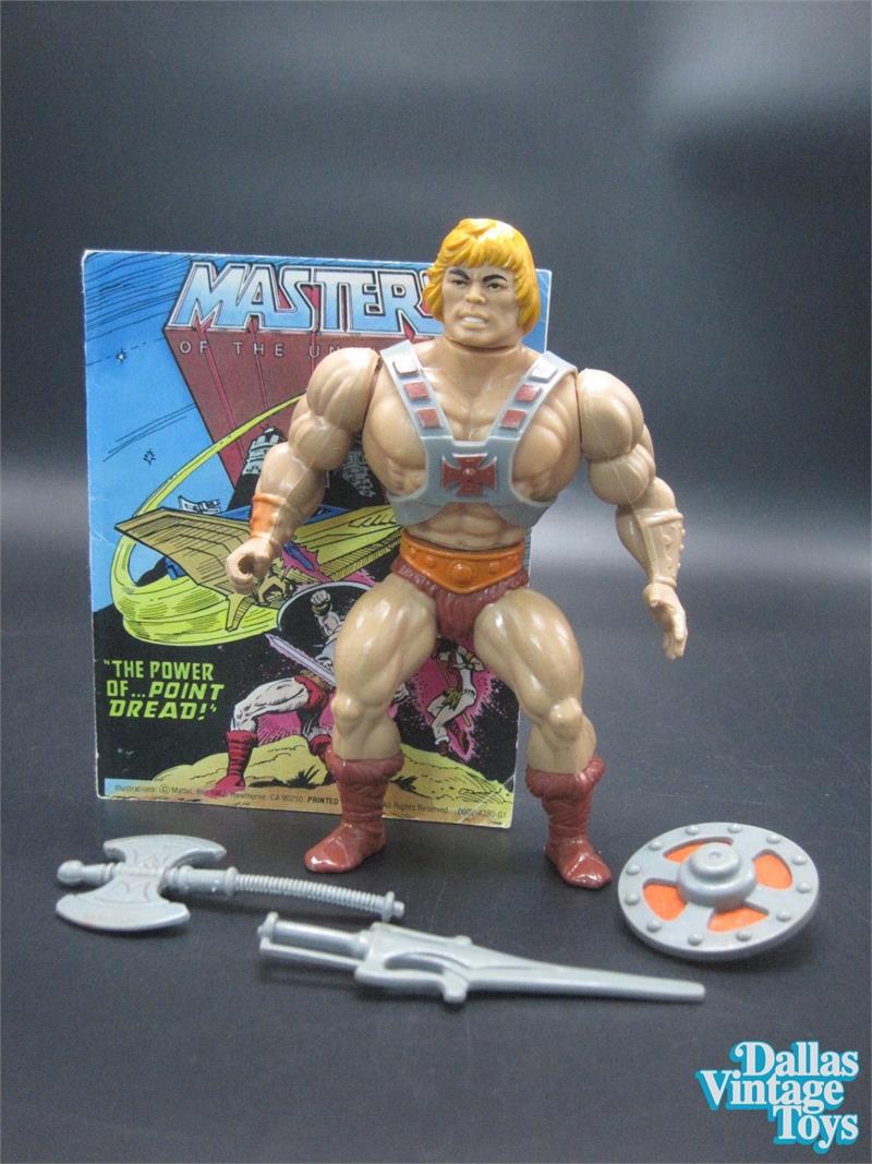 1982 Mattel Masters Of The Universe Motu He Man Heman Motu 23gg 3569