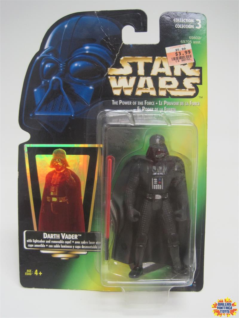 star wars power of the force potf2 flashback darth vader action figure