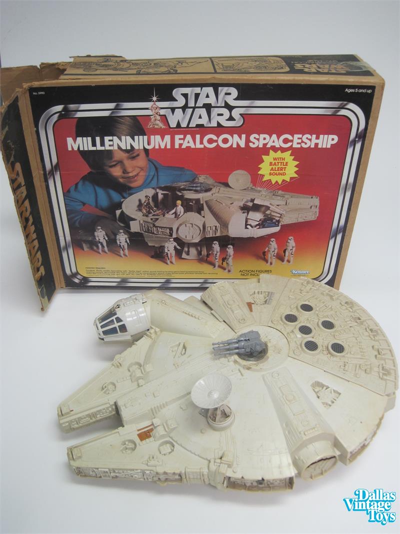 millennium falcon toy 1979 value