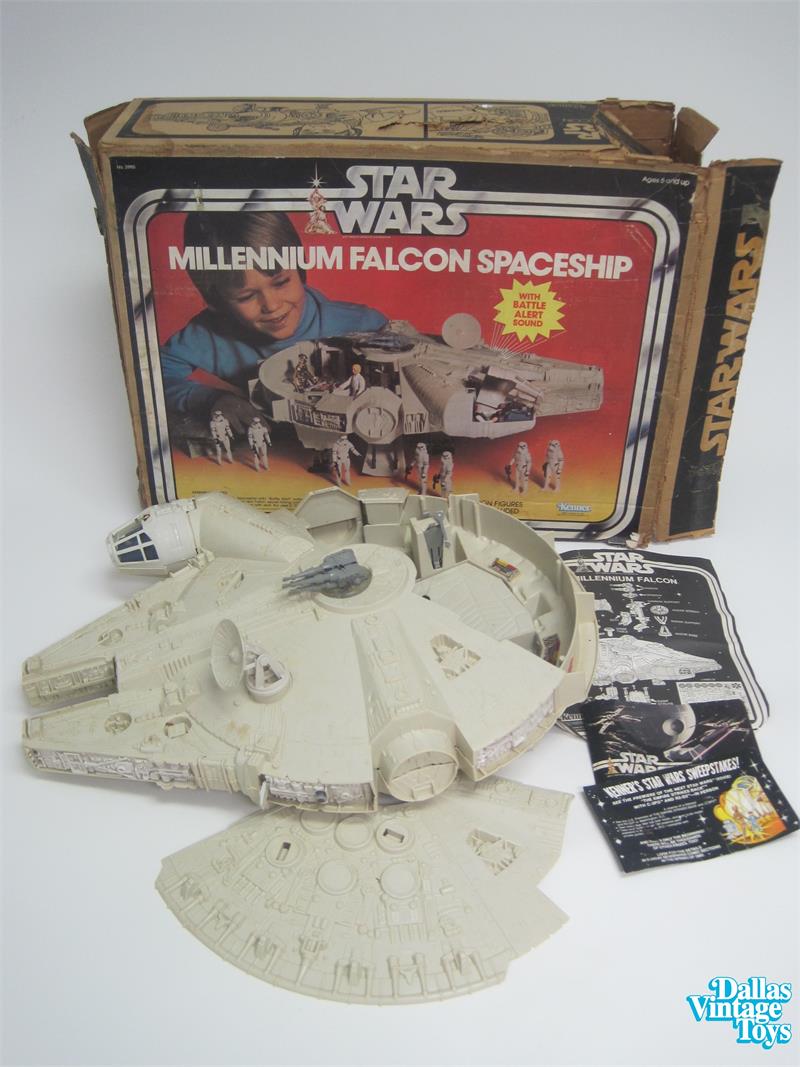 millennium falcon toy 70s