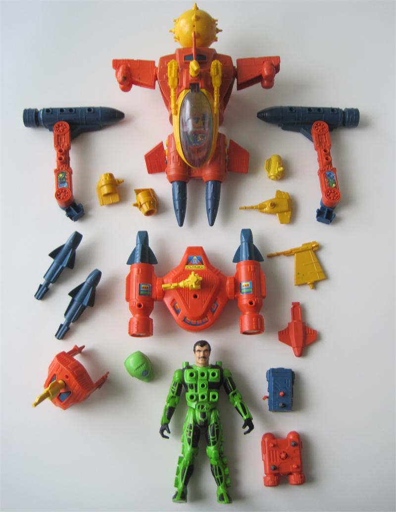 1986 Kenner Centurions Max Ray And Power Xtreme Depth Charger Vehicle