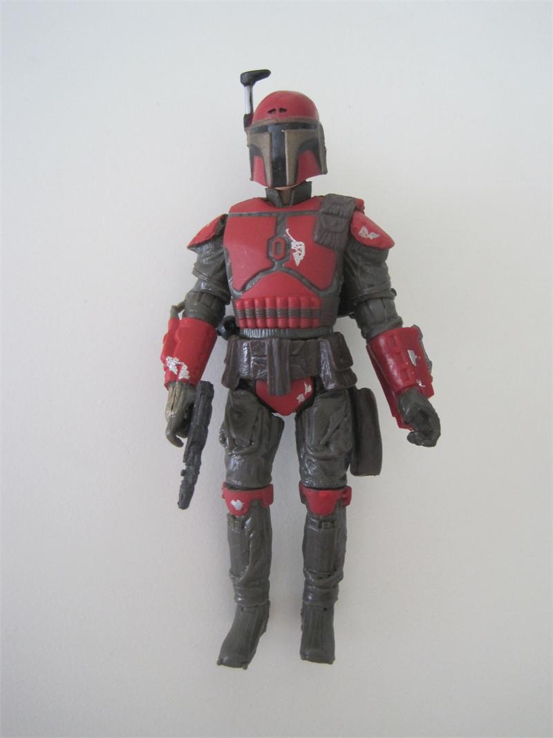 Star Wars 2007 Mandalorian Warrior Figure Republic Elite Forces Dred Priest