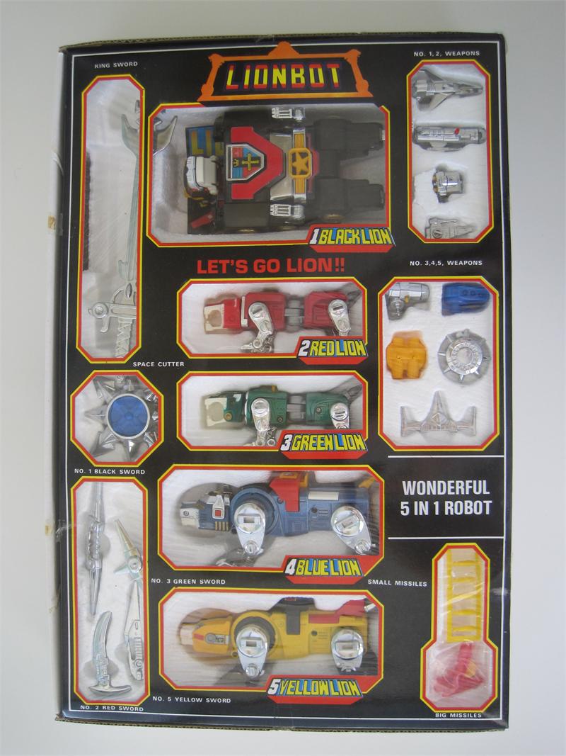 original diecast voltron