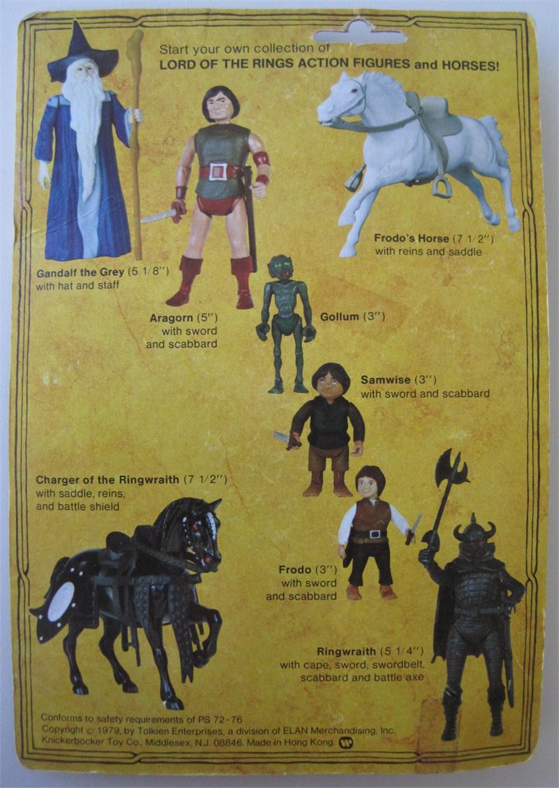 knickerbocker lord of the rings toys