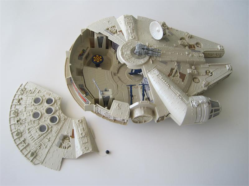 millennium falcon toy 1979 value