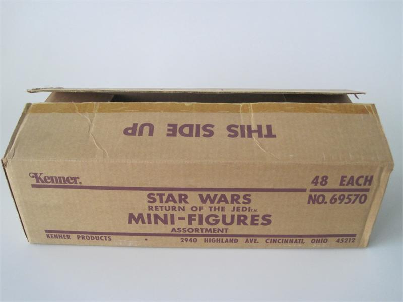 kenner star wars mini action figure collector's case