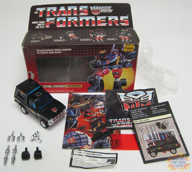 transformers g1 trailbreaker toy