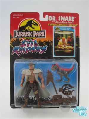 1994 Kenner Jurassic Park Evil Raiders Dr Snare 1C