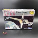 1983 MPC Star Wars Return Of The Jedi B-Wing Fighter Model Kit