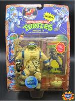 1994 Playmates TMNT Teenage Mutant Ninja Turtles Apollo 11 25th Anniversary  Edition Lunar Leonardo (TMNTC-277B)